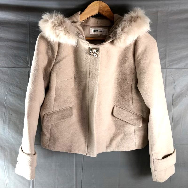ミッシュマッシュ MISCH MASCH コート ショート丈 フォックス