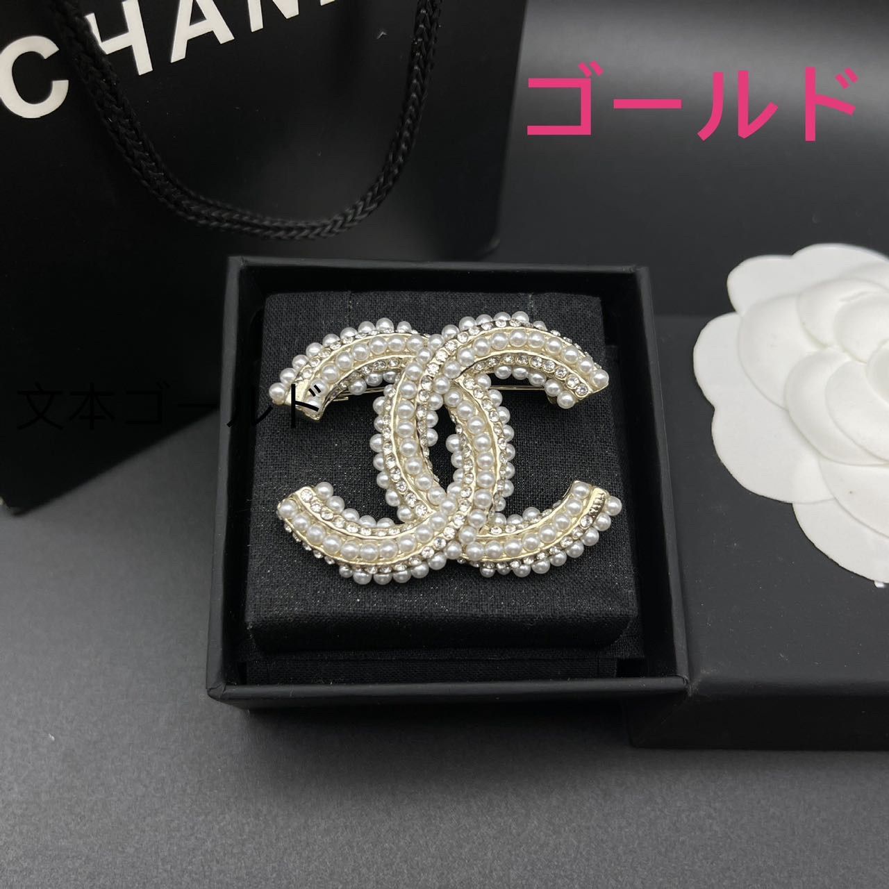 CHANEL ノベルティ ブローチ - ブローチ