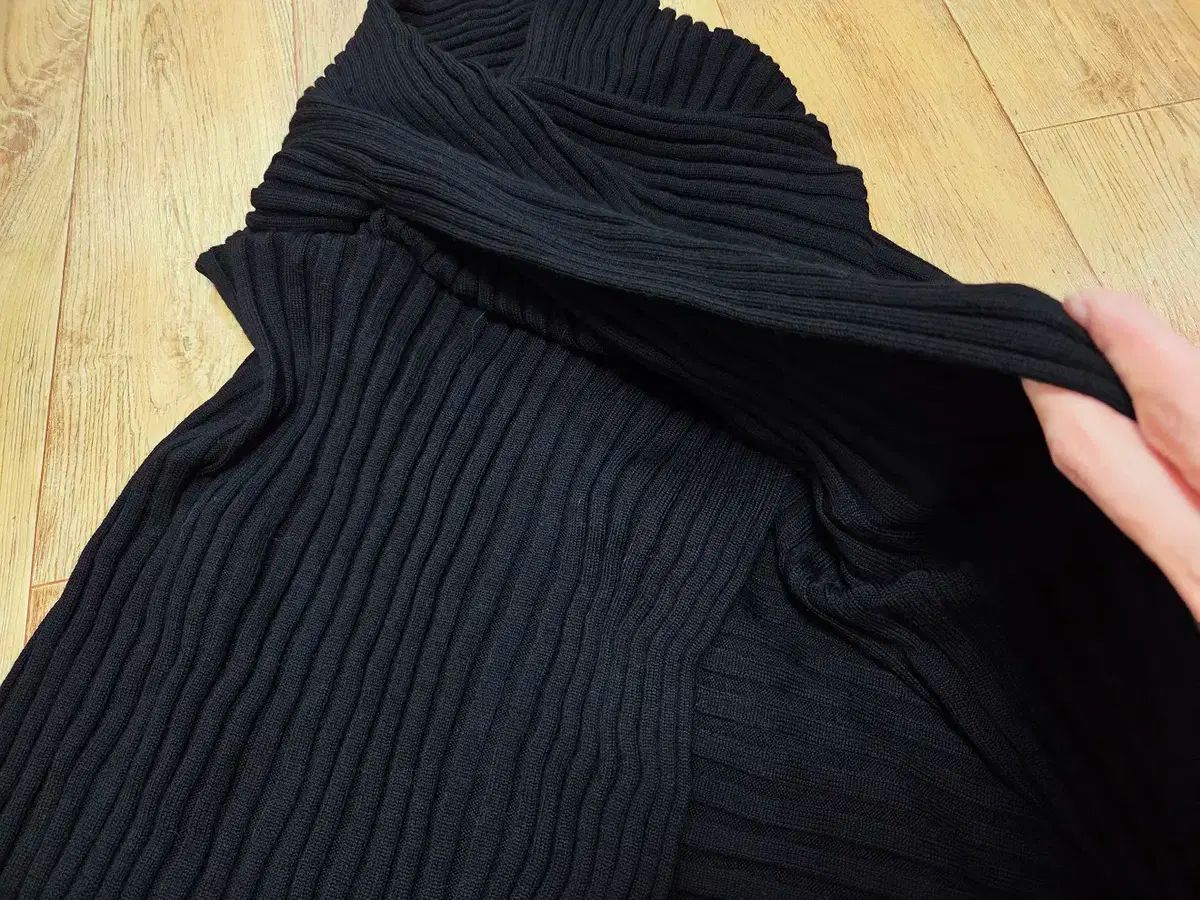 ウール ケープニット