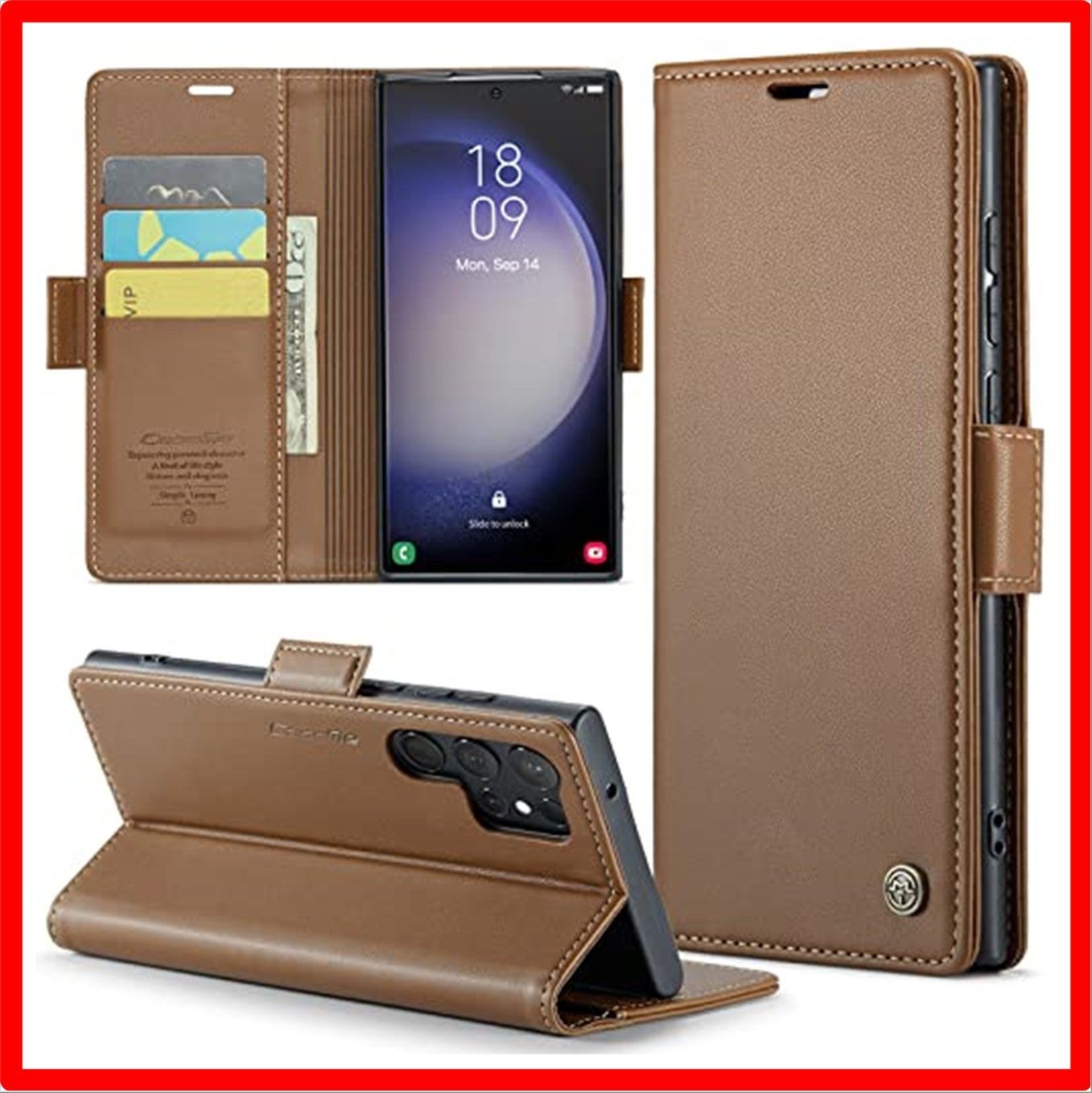 Samsung Galaxy S23 Ultra シルバー ケース付き Samsung Galaxy S23