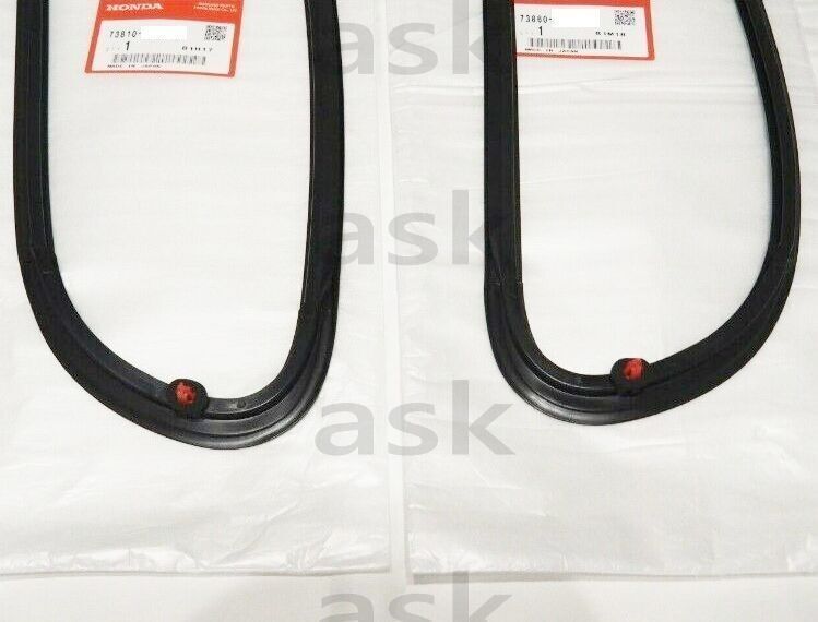 ☆新品 未使用 HONDA CR-X EF6, EF7, EF8用 クォーター ガラス モール 
