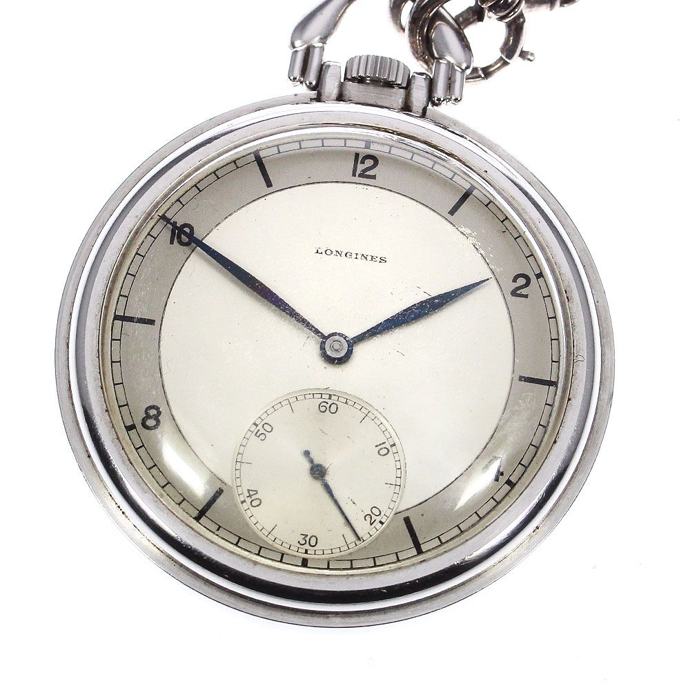 ロンジン LONGINES 懐中時計 スモールセコンド cal.379 手巻き メンズ_