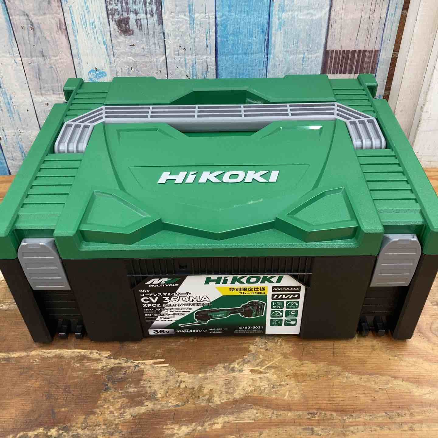 ♥品 ハイコーキ HIKOKI 旧 日立工機 コードレスマルチツール CV36DMA XPZ 36V フルセット ブレード付き 柏店