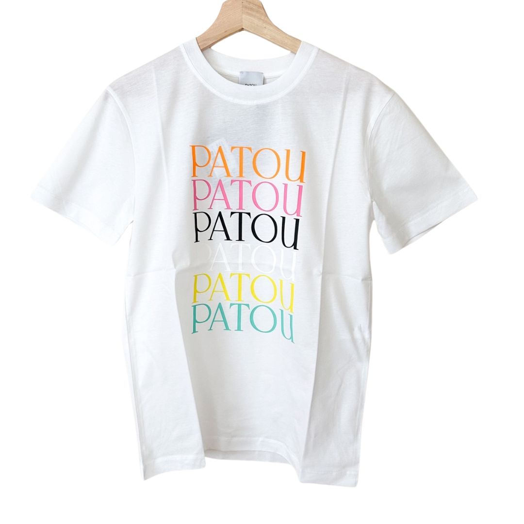 PATOU＞パトゥ ロゴ TシャツJE1129999001W - メルカリ