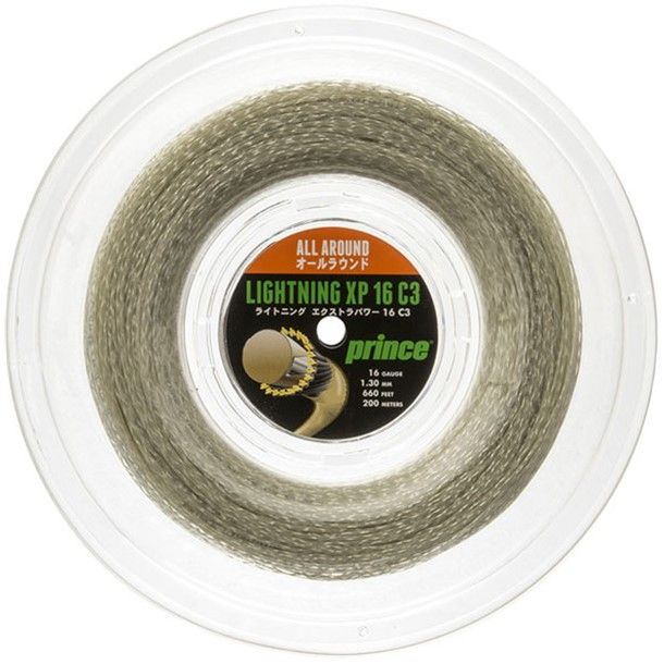 プリンス prince R LIGHT XP16 テニス硬式 ガット 7jj007-046 ナチュラル