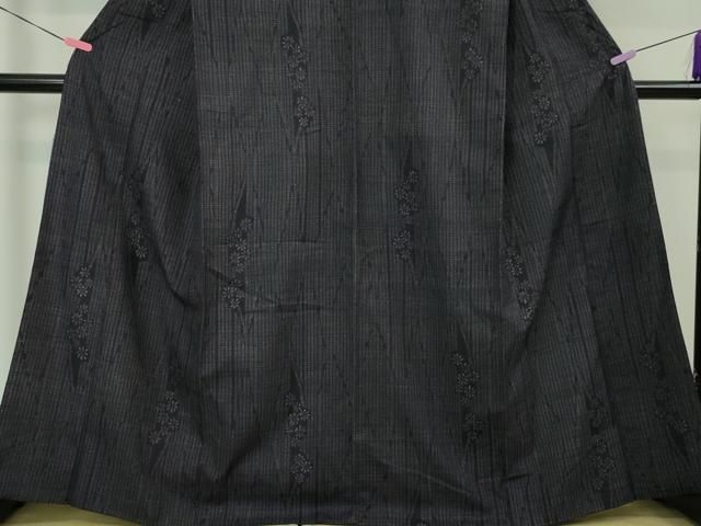 平和屋本店□極上 本場結城紬 重要無形文化財 100亀甲 花間道 逸品