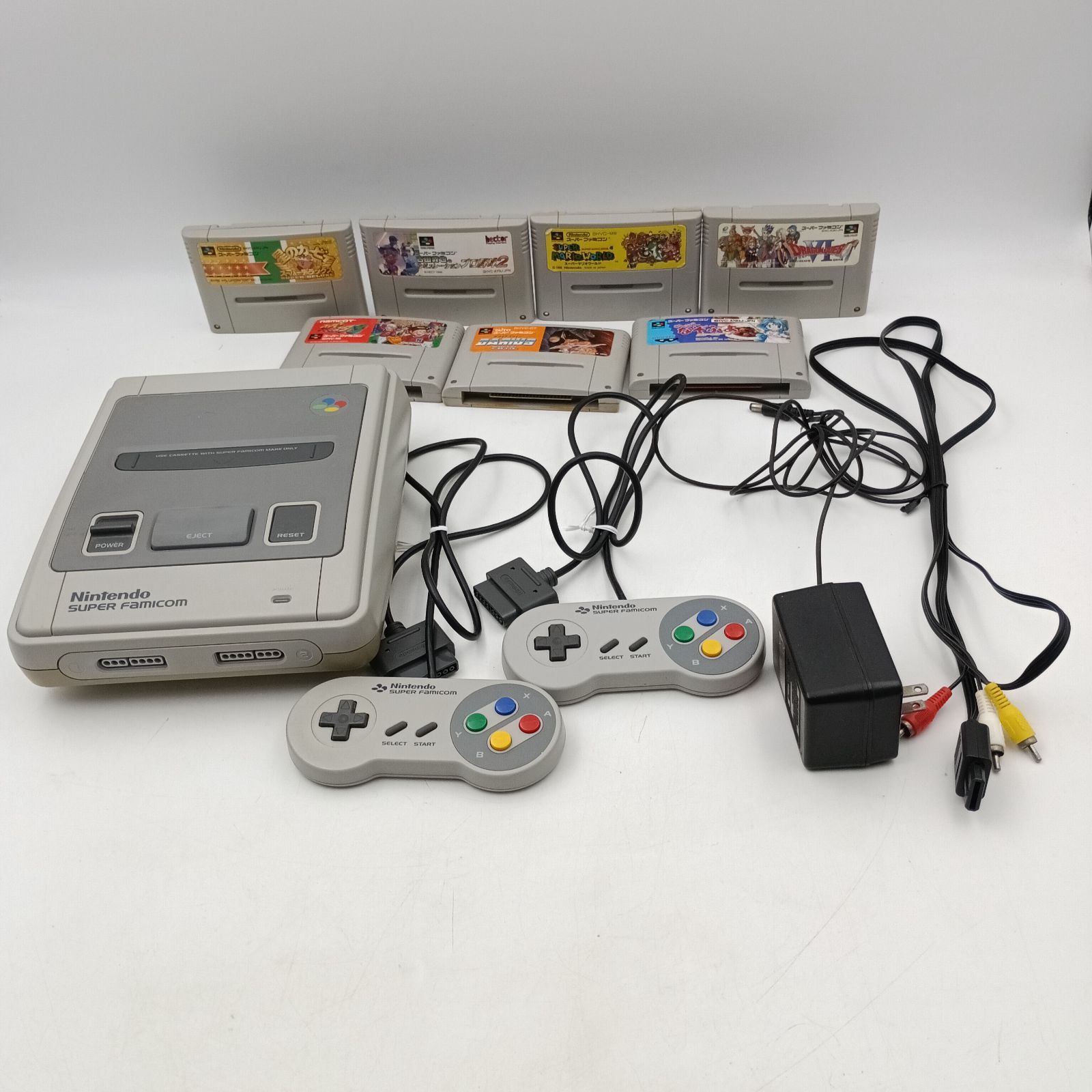 スーファミ本体 スーパーファミコン本体のみ コンデンサ交換整備品 塗装品