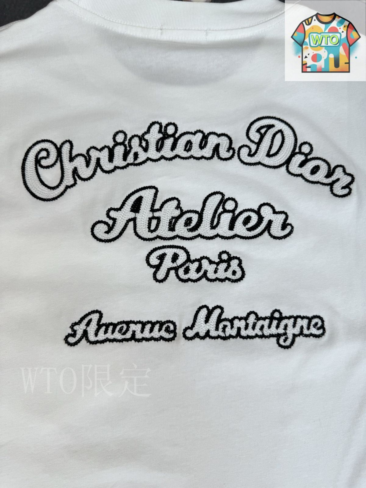 今日特価】Dior 2025SS ユニセックス ショートスリーブ T シャツ