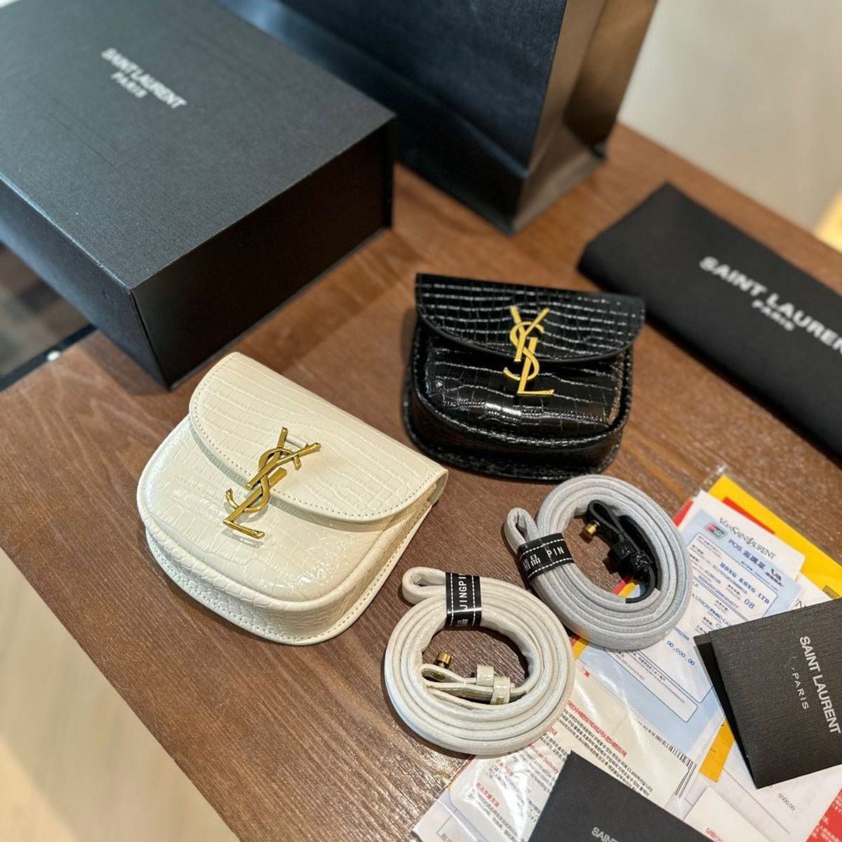 新品未使用 ysl サンローラン クロスボディバッグ - メルカリ