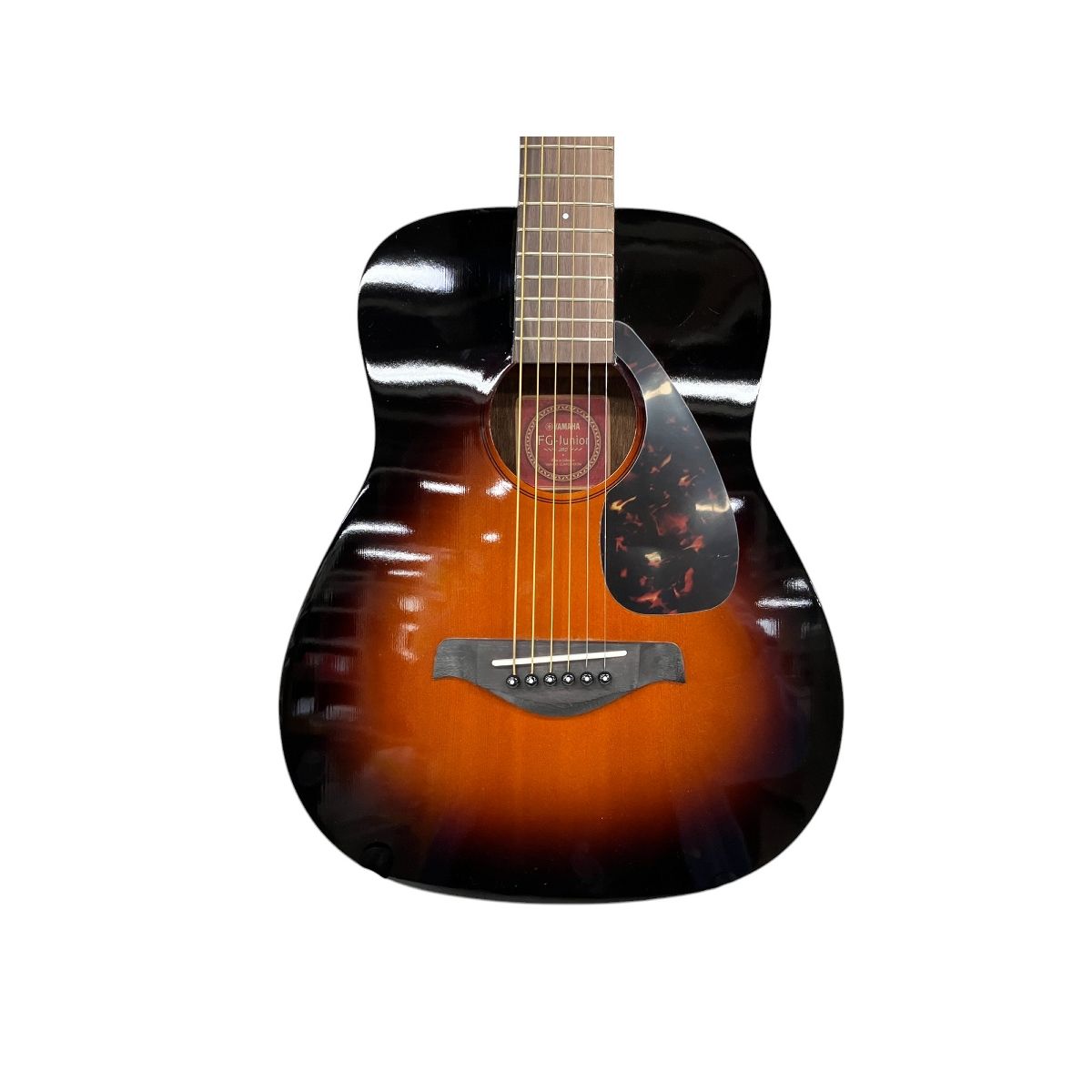 美品/YAMAHA　FG-junior JR-2 改ミニエレアコ　ケース付 YAMAHA ヤマハ FG-Junior JR2 アコースティックギター ミニ