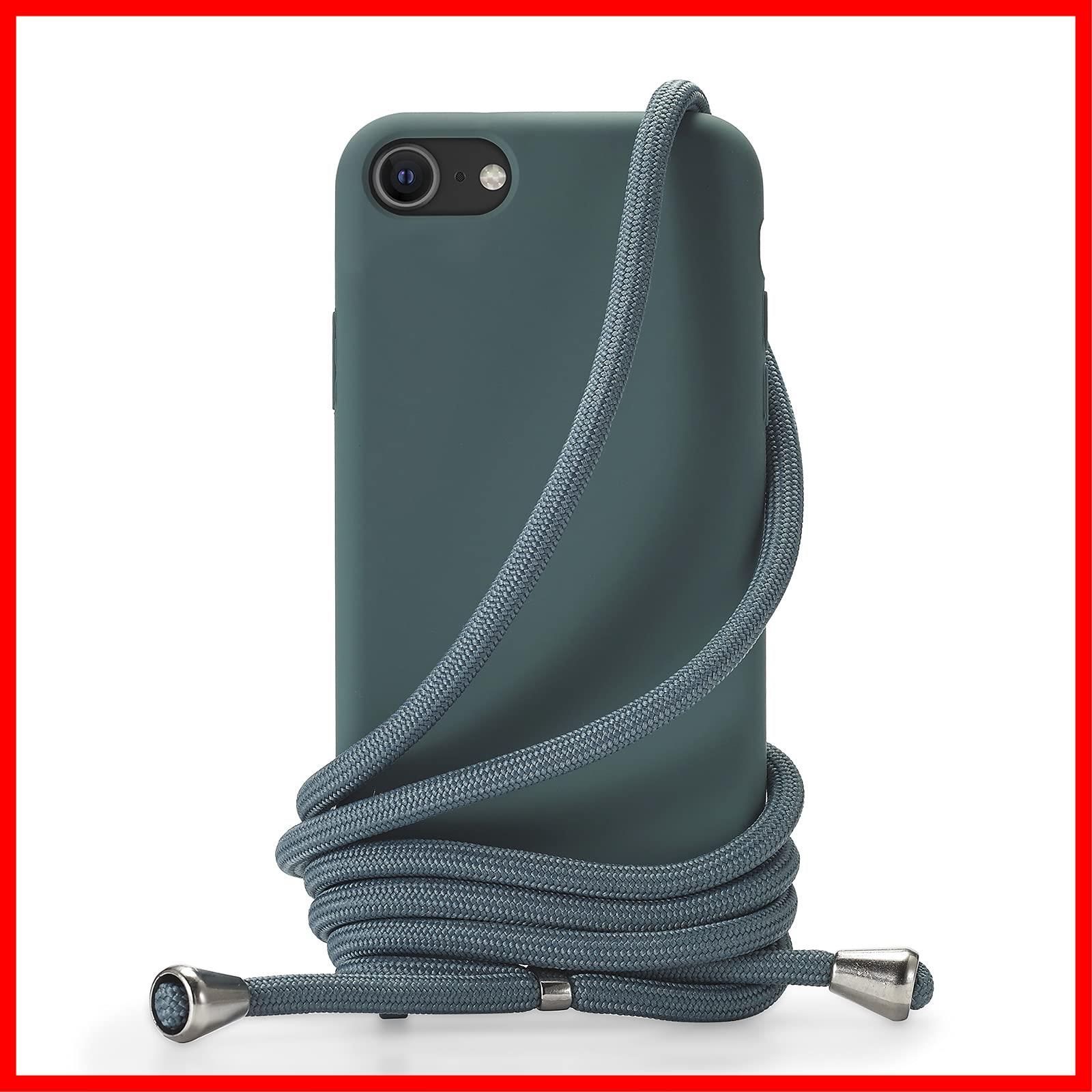 調節可能なネックレス ネックストラップ ランヤード 液体シリコーン 第2/3世代 新型 2020 6 iPhone iPhone iPhone 7 8 ケース iPhoneSE Handodo