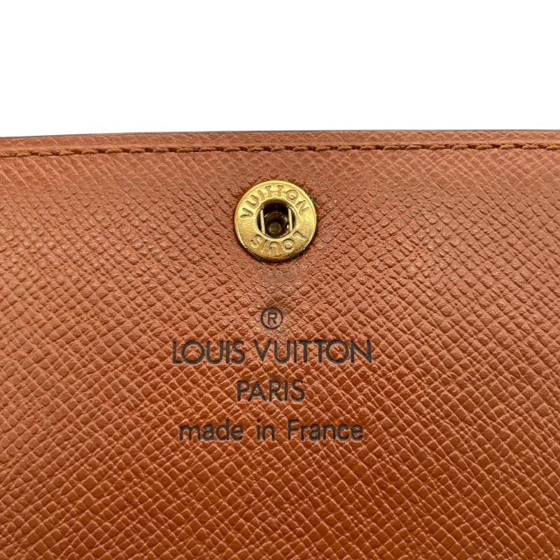 ルイ・ヴィトン LOUIS VUITTON ポルトモネクレディ M61726 ブラウン  