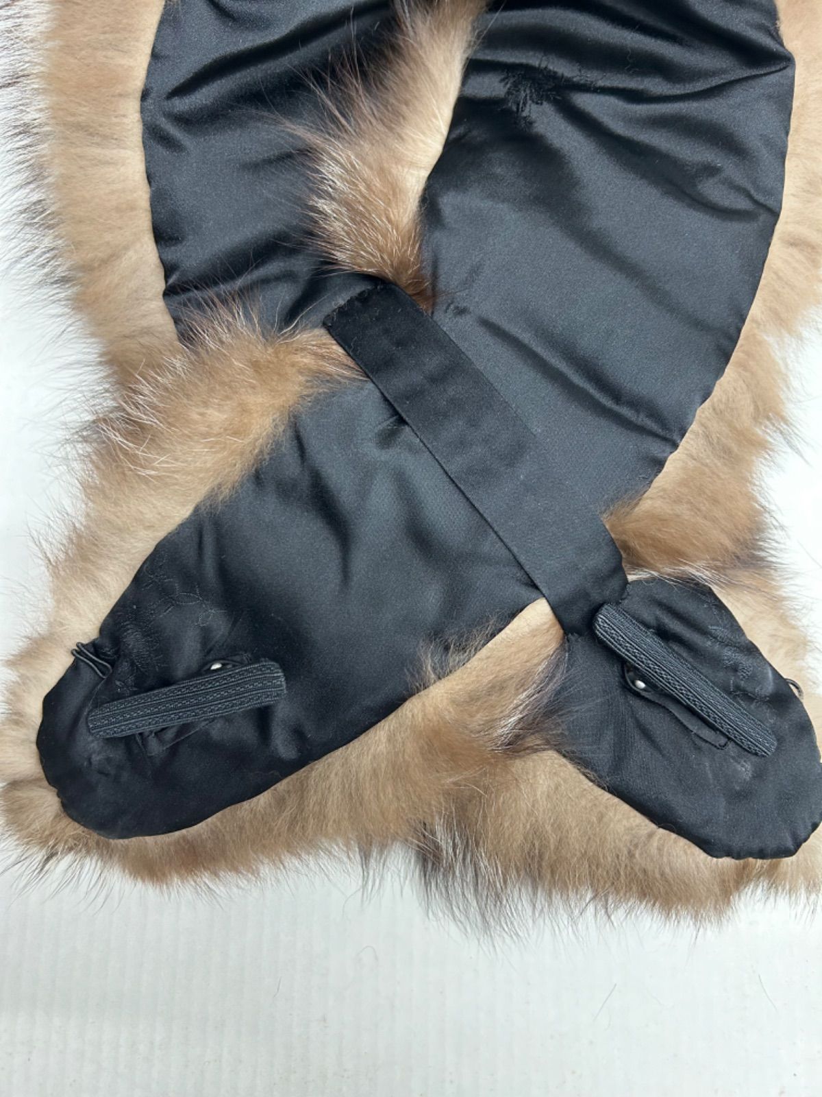 SAGA FOX ベージュフォックス ファーショール 【楽天市場】古着 SAGA