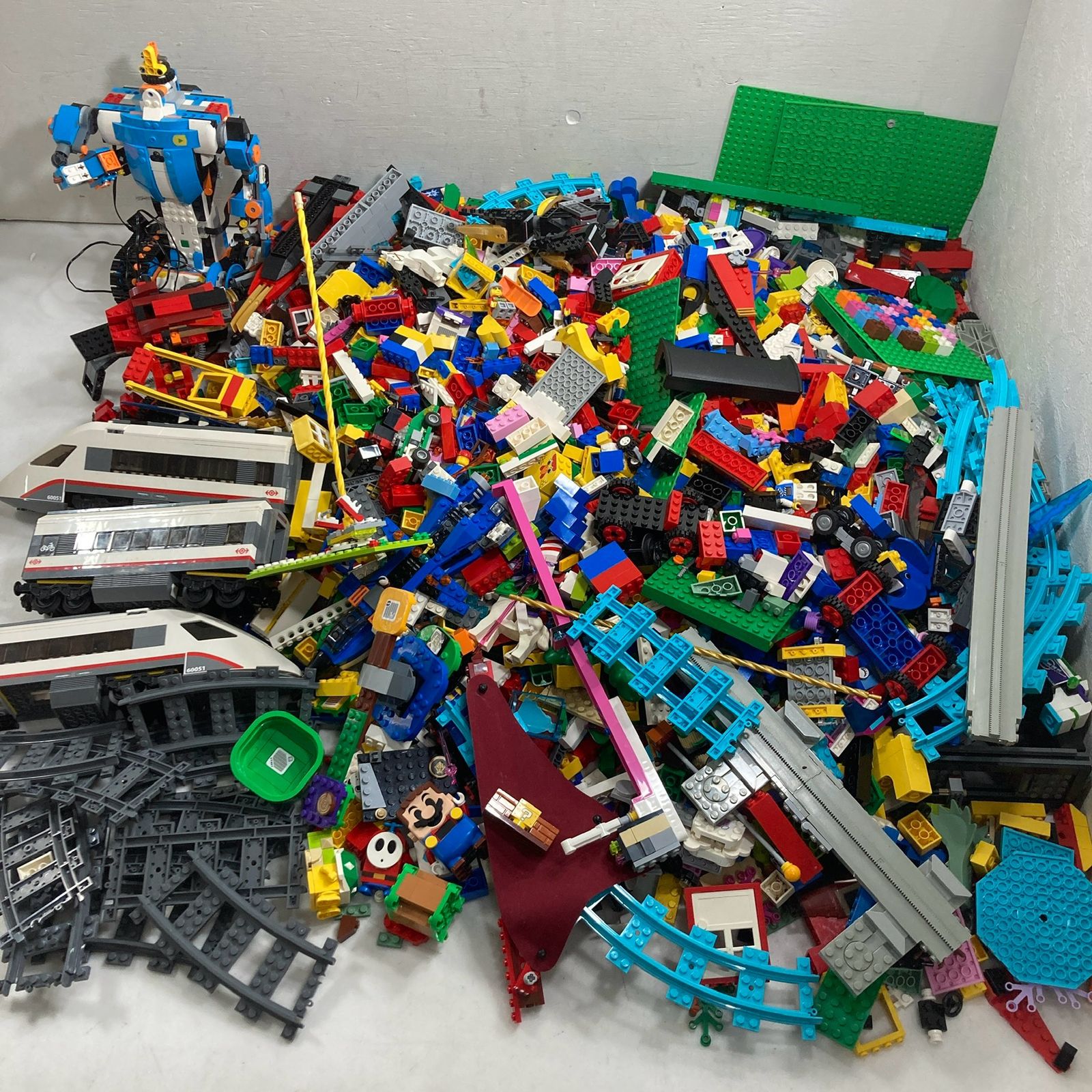 ☆ LEGO レゴ パーツ 基礎版 線路パーツ フィグ など 大量 約12kg 