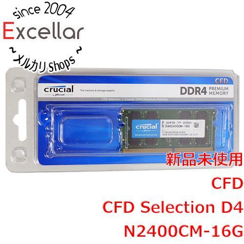 bn:13] crucial D4N2400CM-16G SODIMM DDR4 PC4-19200 16GB - 家電・PC