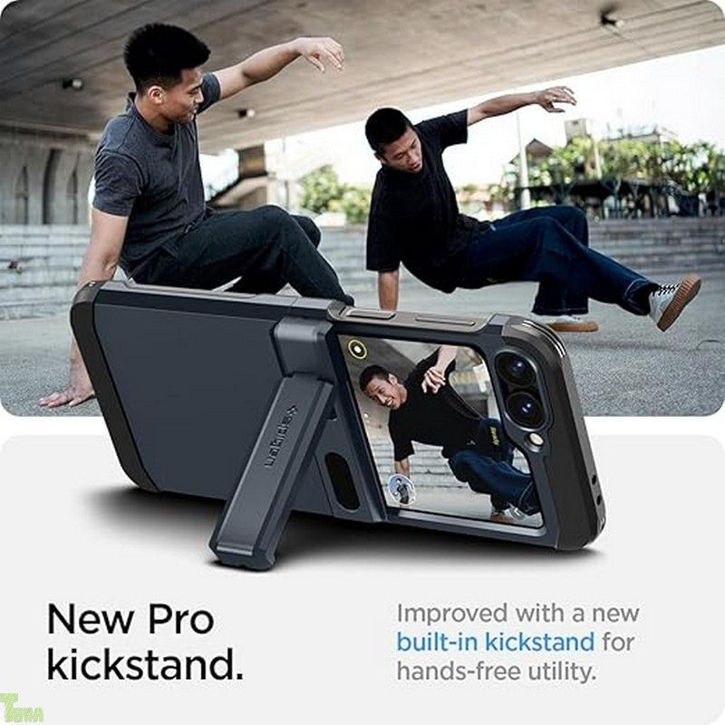 Spigen Galaxy Z Flip 6 ケース スタンド付き 強力保護 ヒ Amazon.co.jp: Spigen Galaxy Z Flip 6 ケース スタンド付き