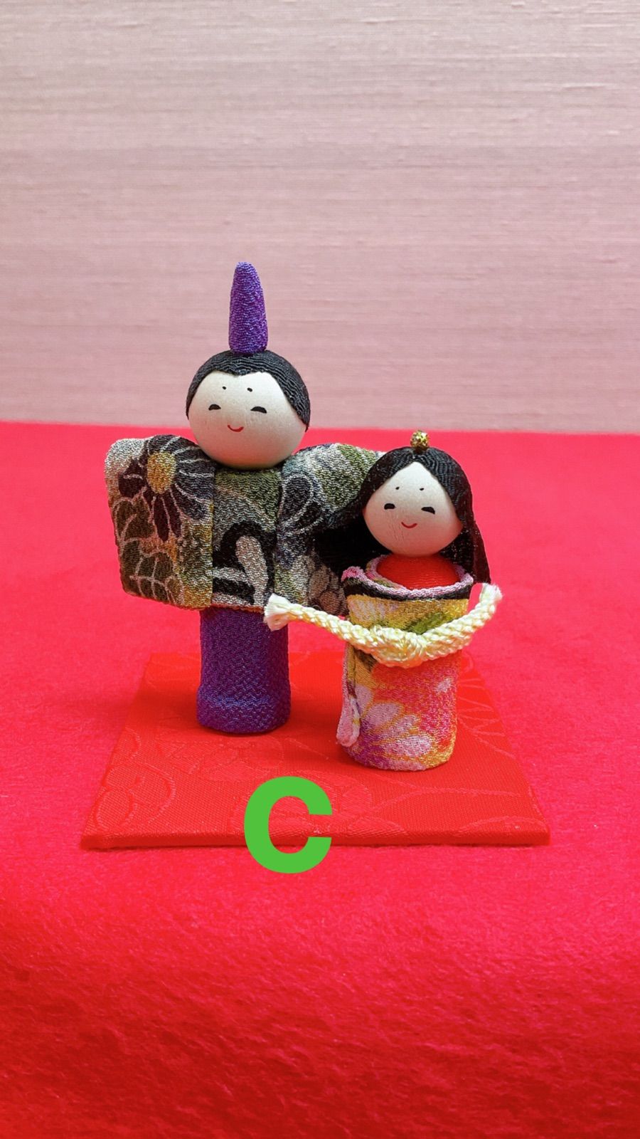 豆お雛様飾り 雛人形 豆雛 4種 - メルカリ