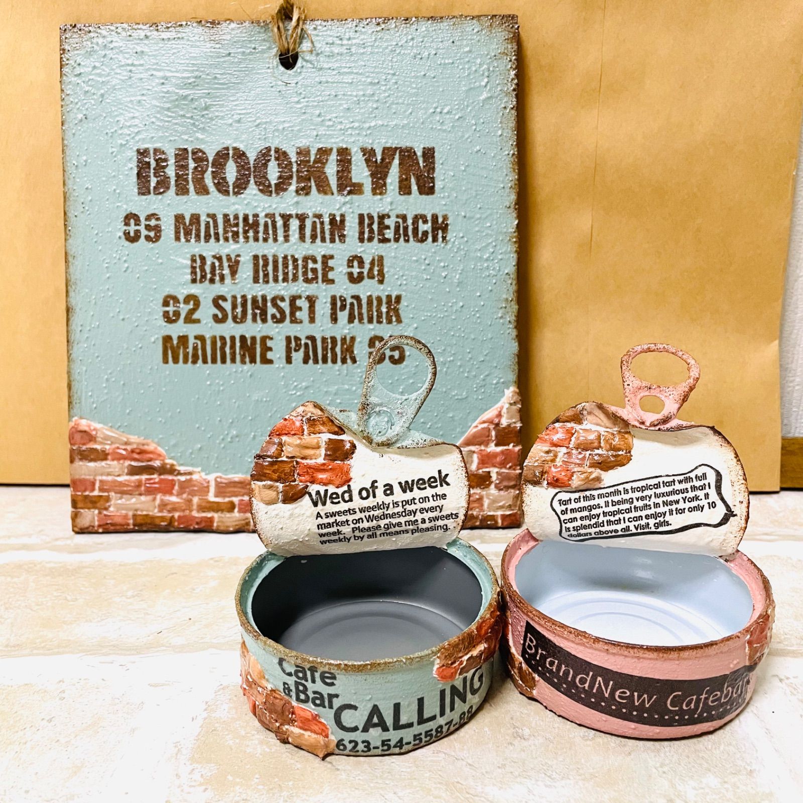 リメイク缶　デザインカッティングボード リメイク缶カッティングデザインボード