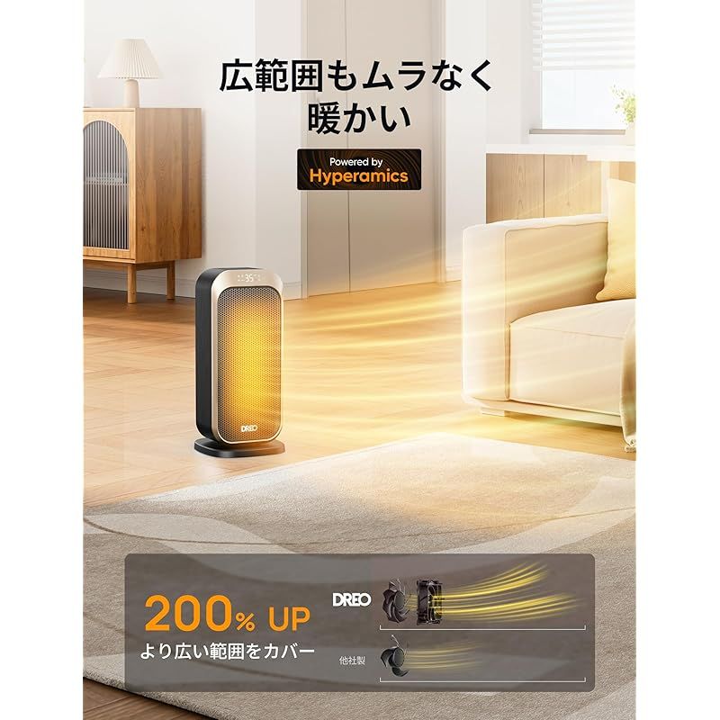 最大12時間のタイマー機能