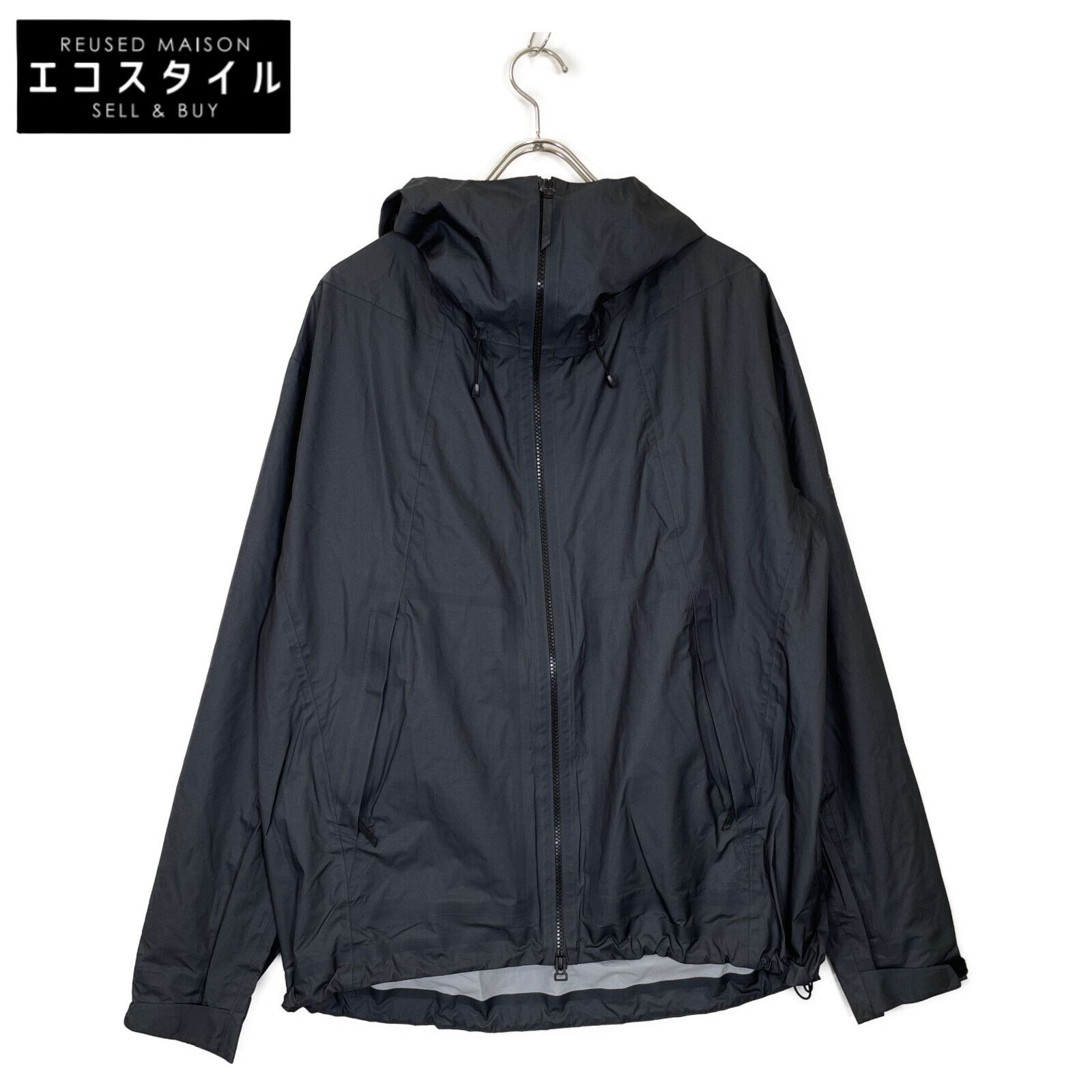 DESCENTE デサント 22年製 DOMVGC34 BLACK RAIN JACKET 3