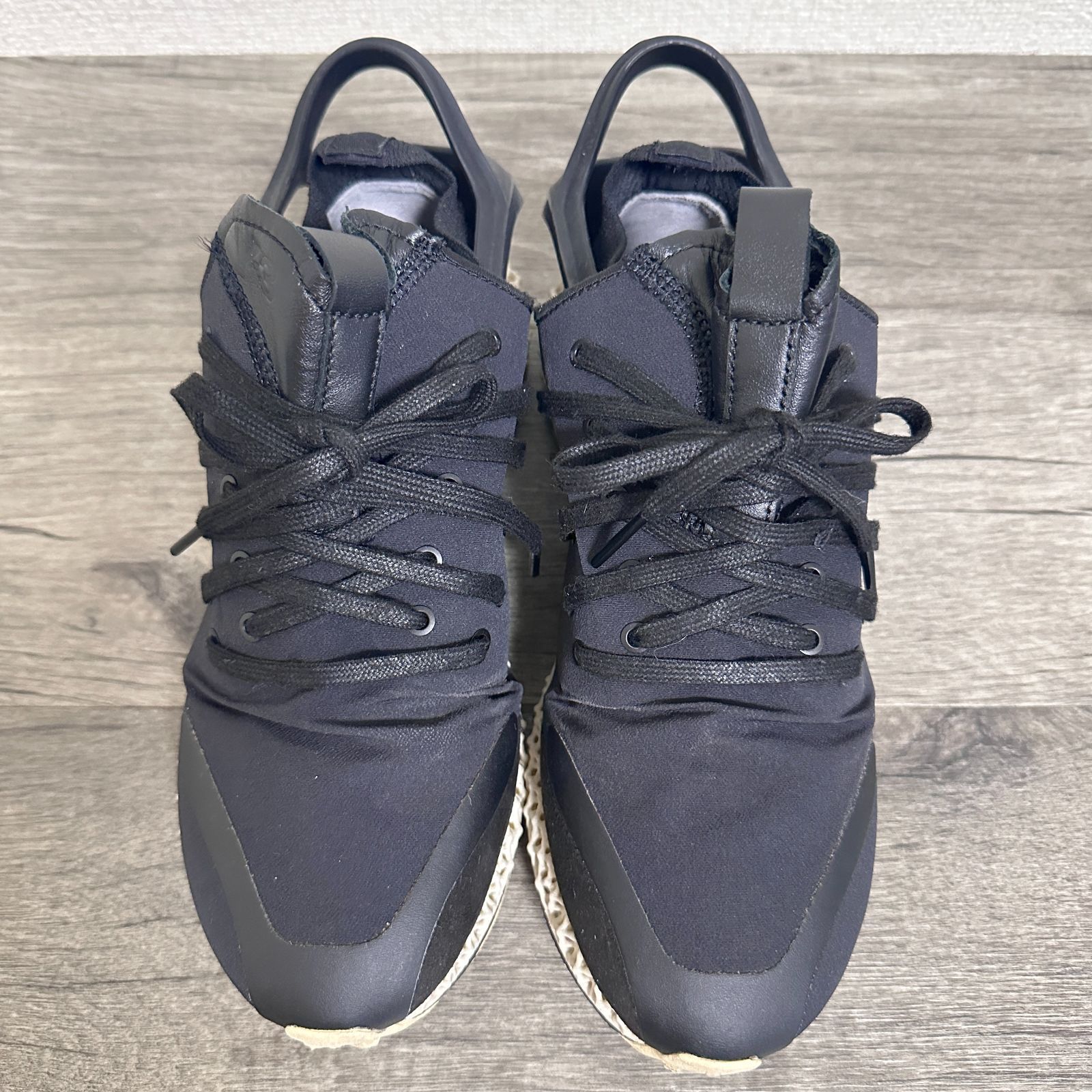 Y-3 ランナー4D EXO HQ5972 スニーカー 24cm 黒 adidas ヨウジヤマモト
