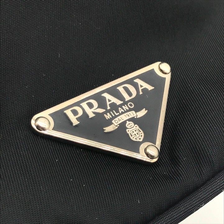 美品 PRADA プラダ 三角ロゴ テスート ナイロン ワンショルダー バッグ ブラック a3514 PRADA - 美品 PRADA プラダ 三角ロゴ テスート ナイロン ワン