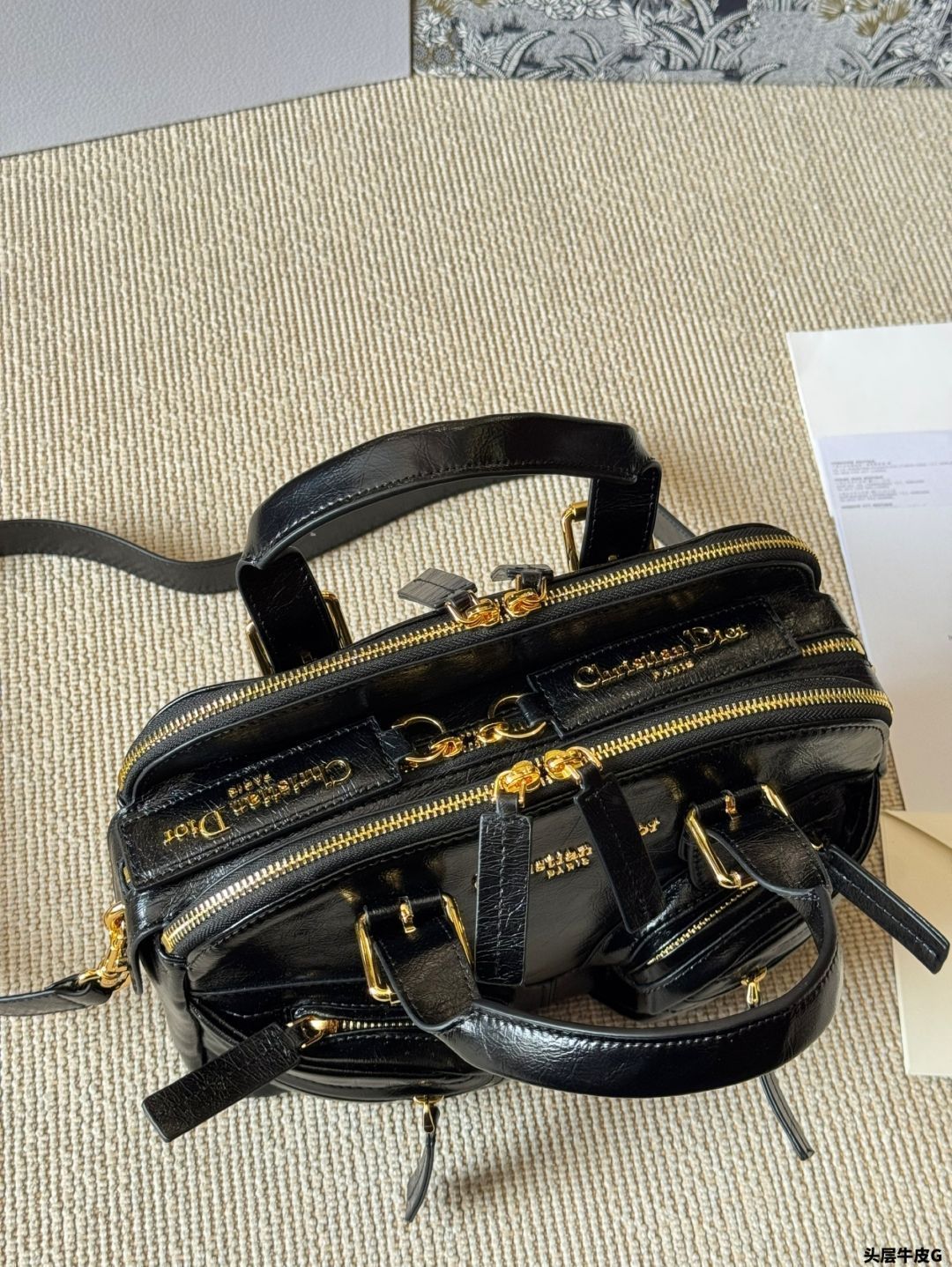 【完売前に残りわずか】Dior ボウリングバッグ Grand Tour 今日特価】Dior 2025 新作 Grand Tour ボウリングバッグ 28×17cm