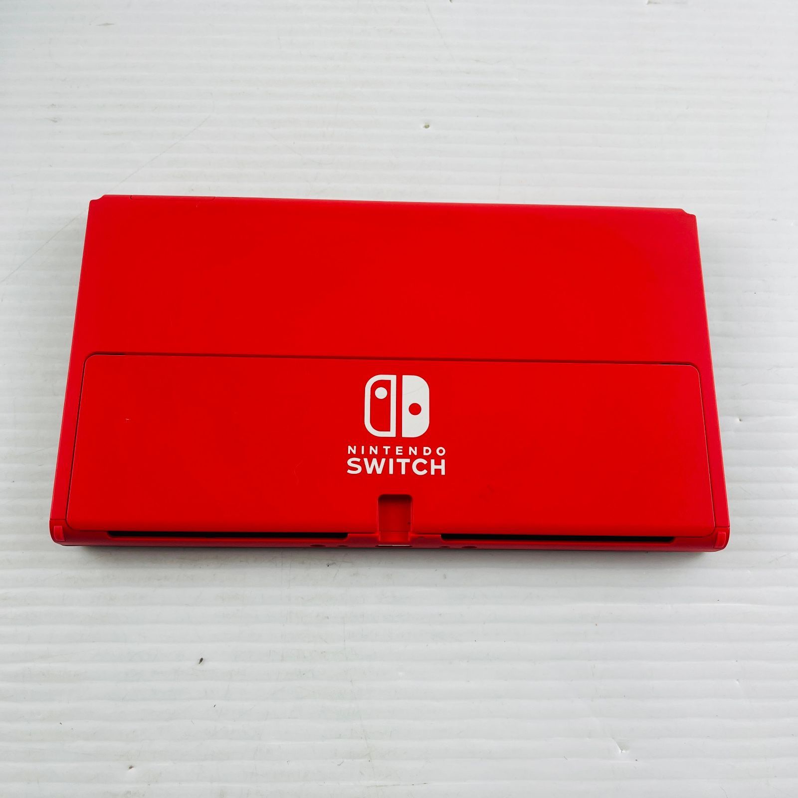 ◇【中古】 Nintendo Switch 有機EL マリオレッド 本体 赤 ディスプレイのみ ニンテンドー スイッチ