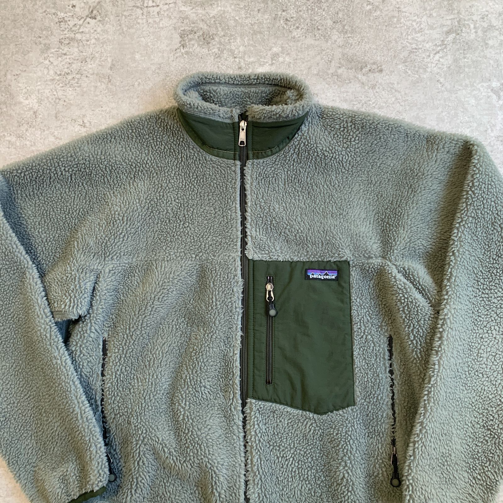 廃盤パタゴニア archive Patagonia 00s 00s 2004年 USA製 patagonia RETRO-X Jacket【khaki】 パタゴニア
