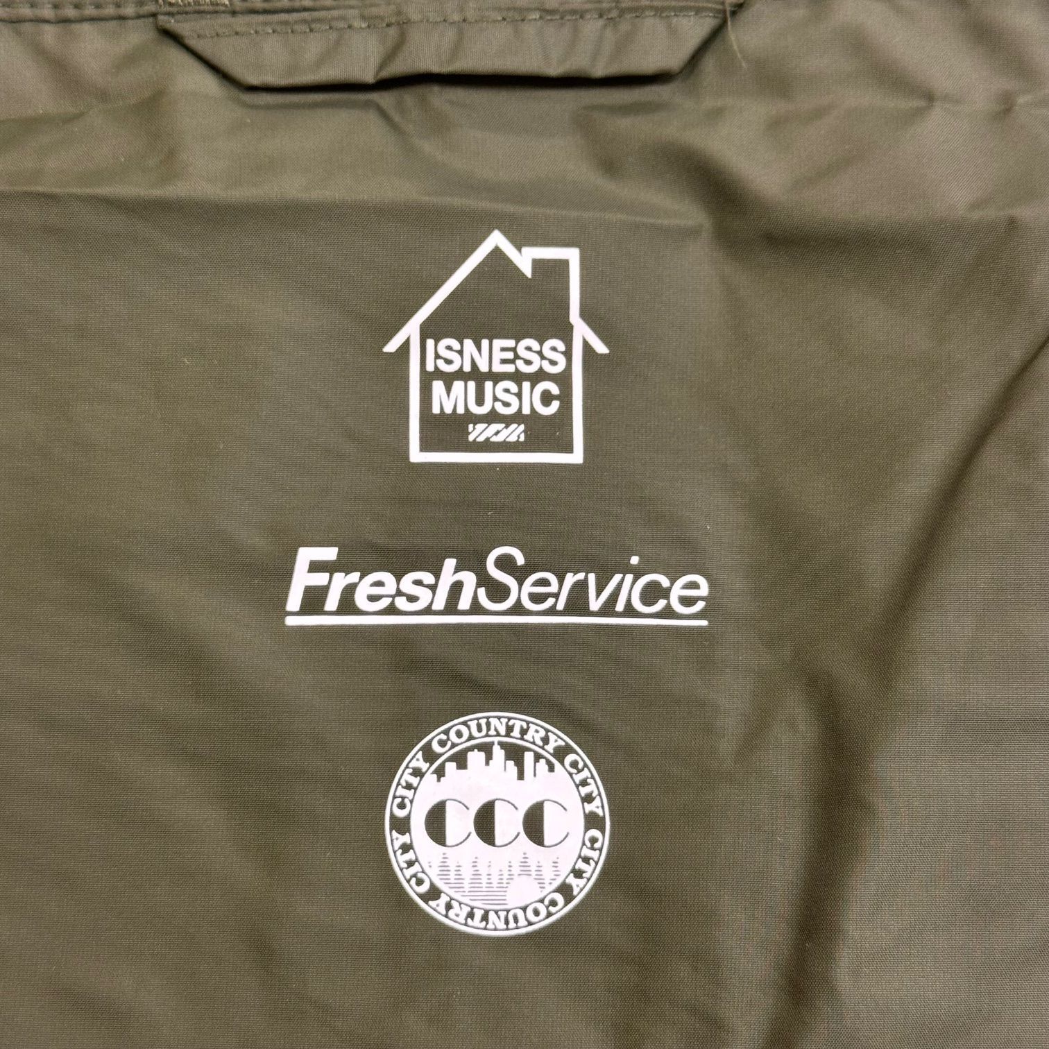 美品フレッシュサービスISNESSMUSIC ×シティカントリーシティ ブルゾン 定価33000円 FreshService × ISNESS MUSIC × City Country City