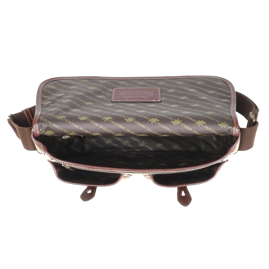 新品未使用HUNTING WORLDショルダーバッグキャリーオールベージュ正規