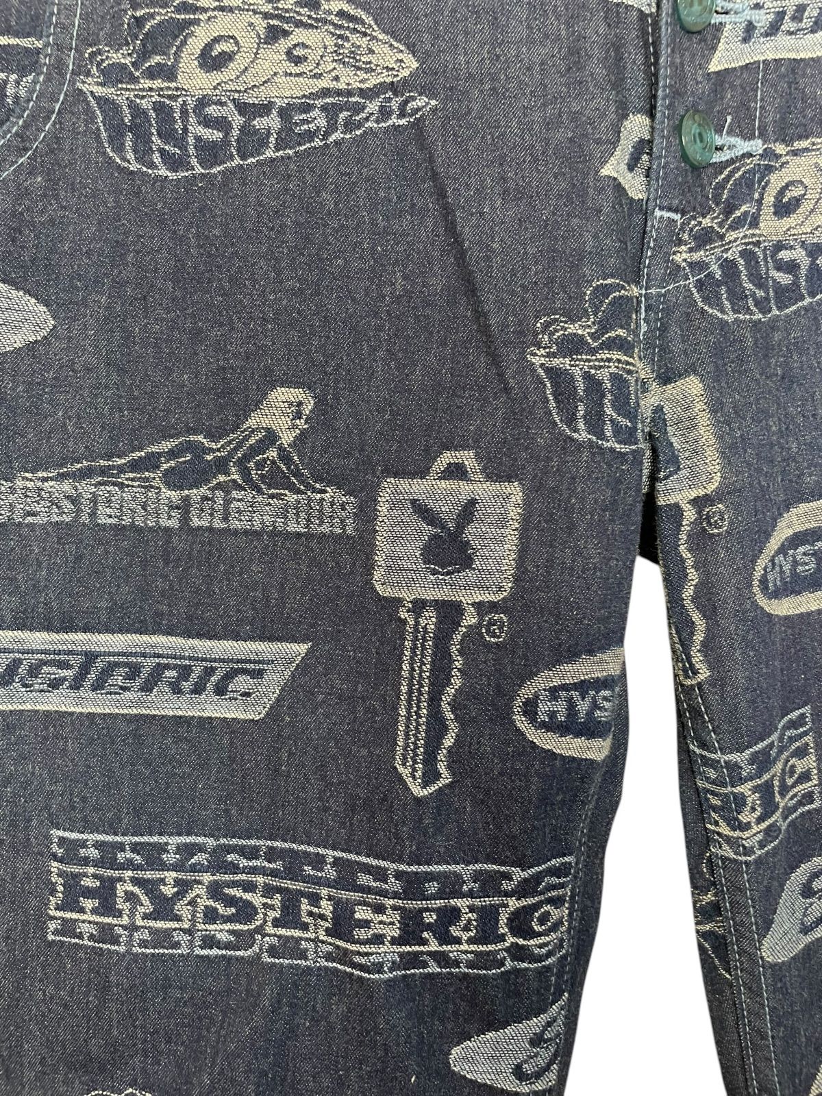 Z1343【美品】HYSTERIC GLAMOUR ヒステリックグラマー コットンパンツ
