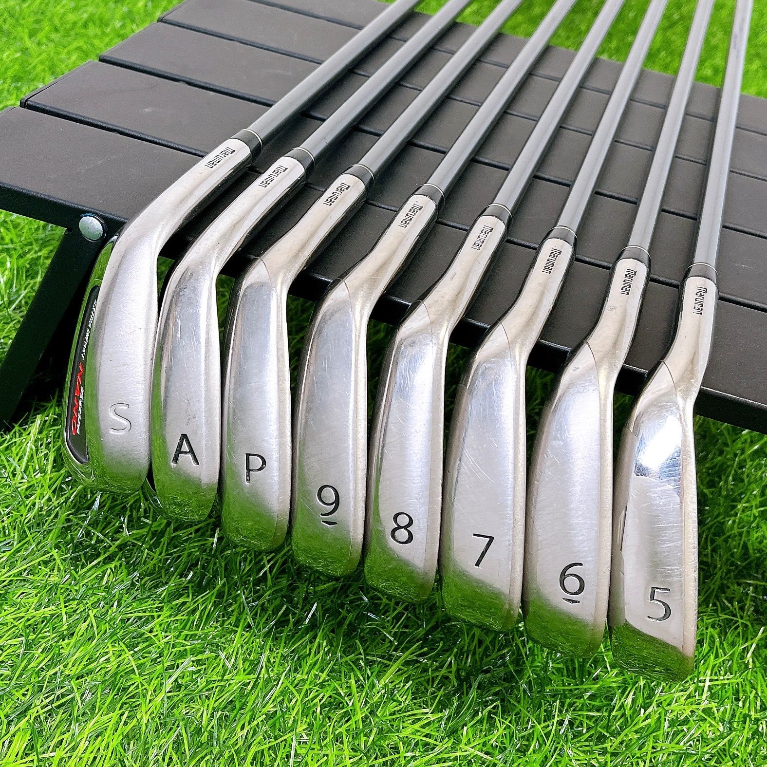 希少レディースレフティ マジェスティ マルマン 左利き用 アイアン8本