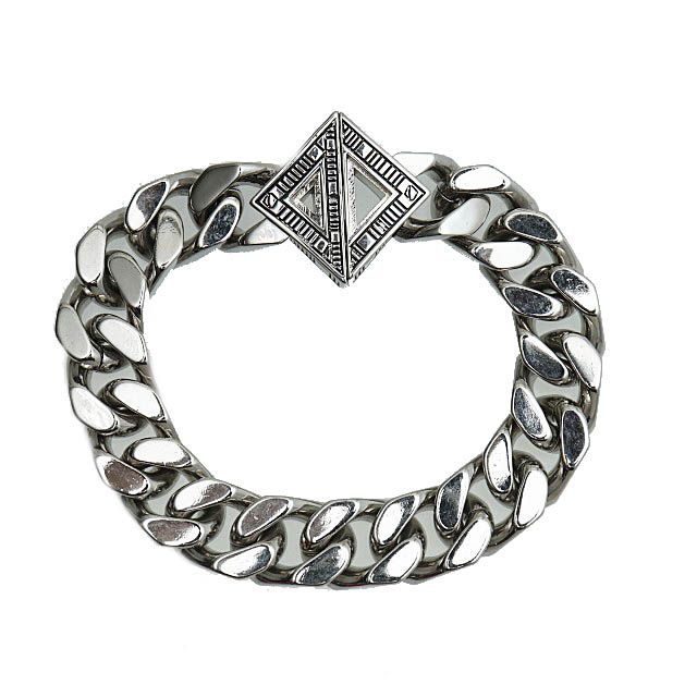 ディオール Dior CD DIAMOND ロゴ ダイヤモンド チェーン リンク