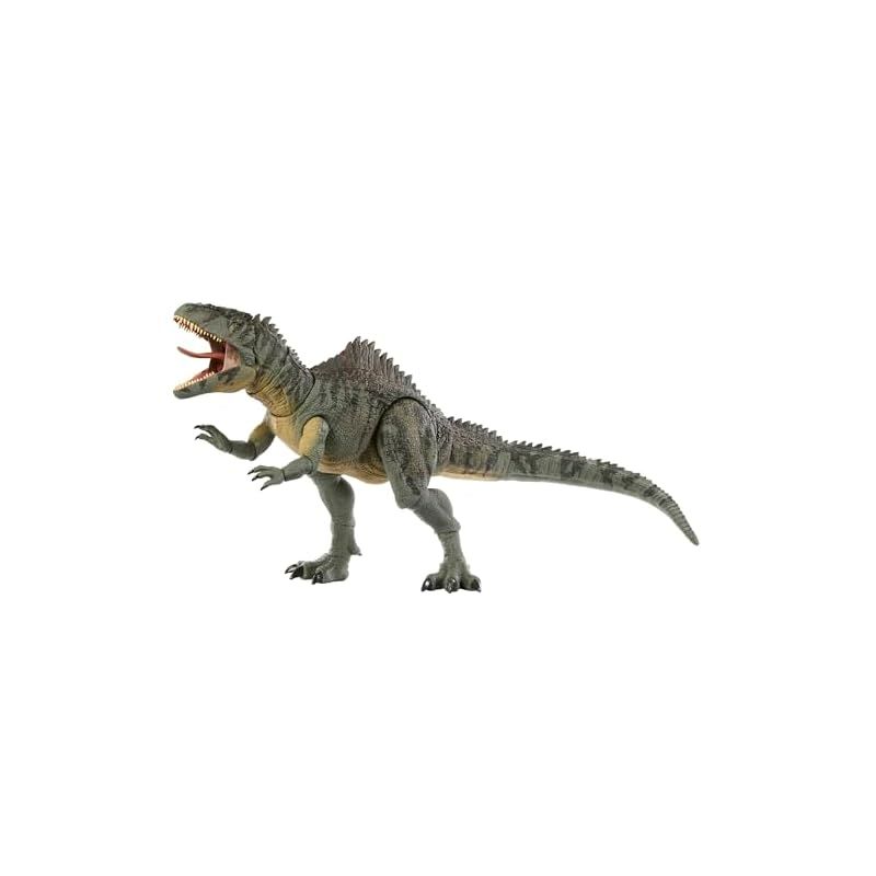 マテル ジュラシックワールド(JURASSIC WORLD) ハモンド・コレクション ギガノトサウルス 子供向けフィギュア 恐竜 おもちゃ  全長:約72cm 8歳から グリーン HXF57 0 - メルカリ