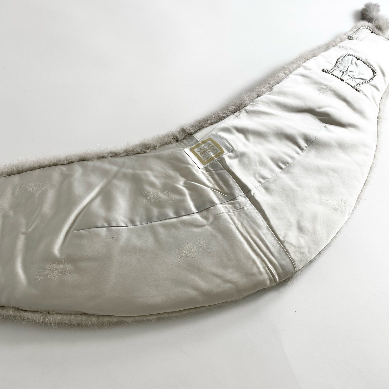 SAGA MINK サガミンク サファイアミンク 毛皮コート シルバー 13号 54d24 【本毛皮】SAGA MINK サガミンク 金サガ サファイヤミンク