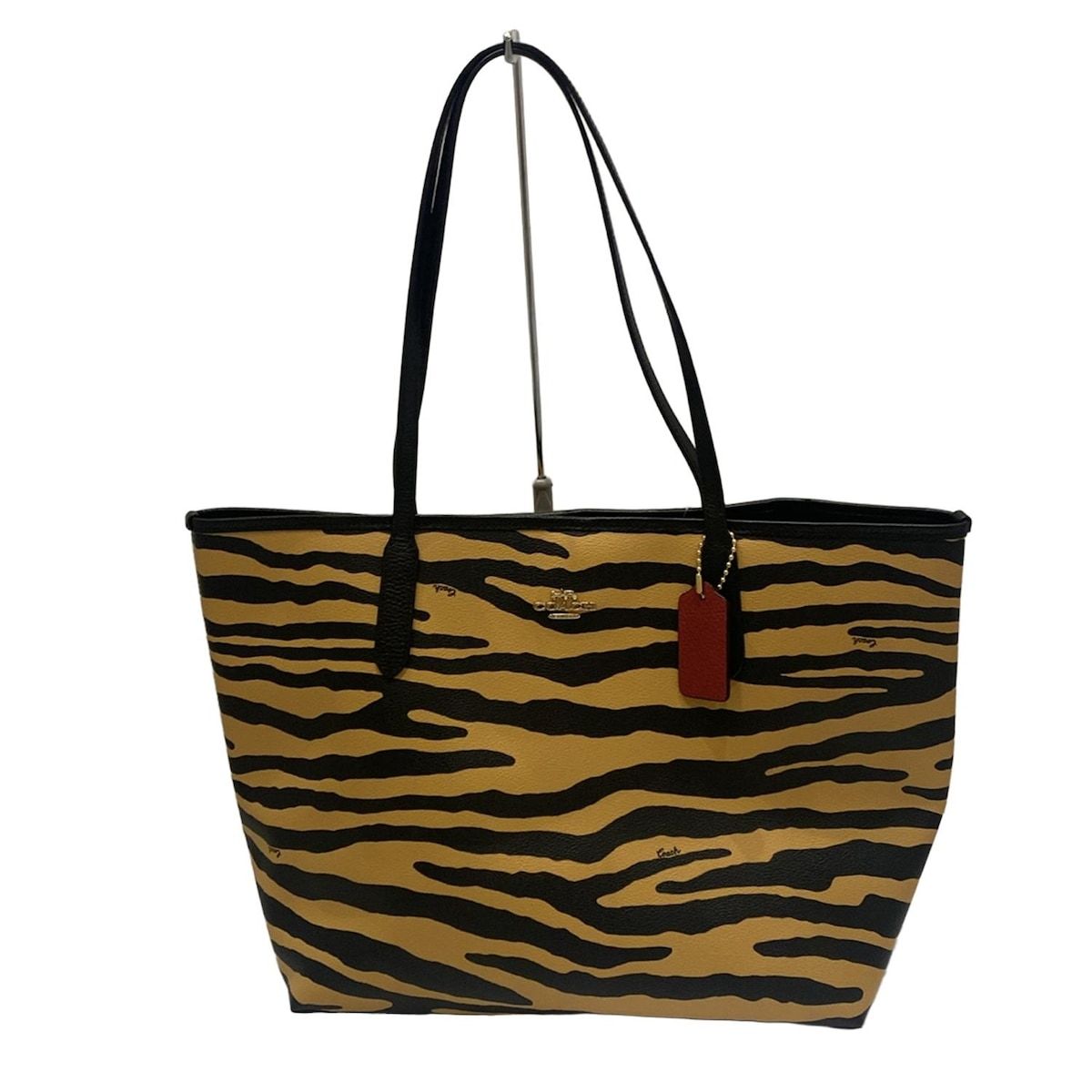 COACH コーチ トートバッグ - C7667 ダークイエロー×黒