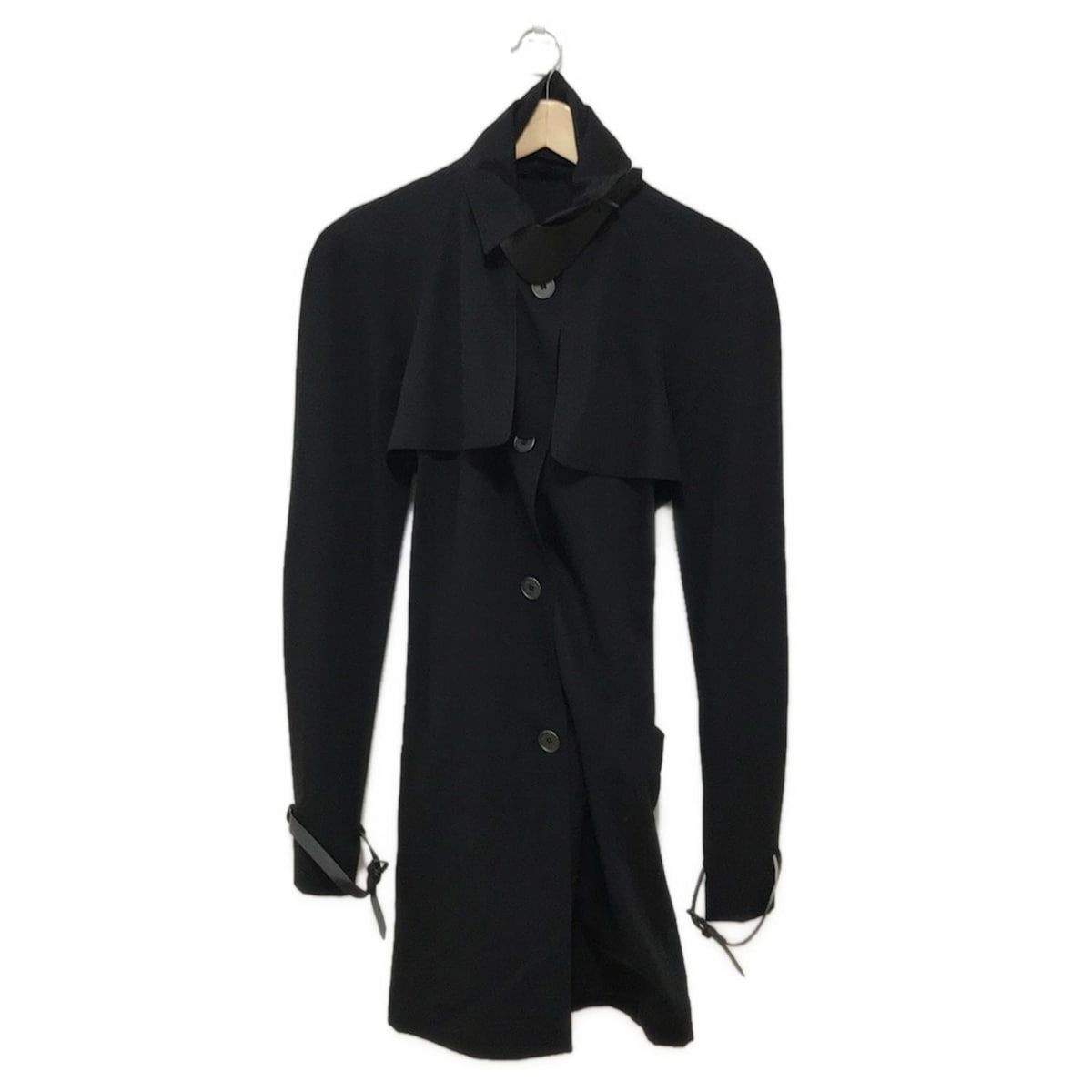 BALLY バリー コート サイズ44 L レディース 黒 長袖 春 秋