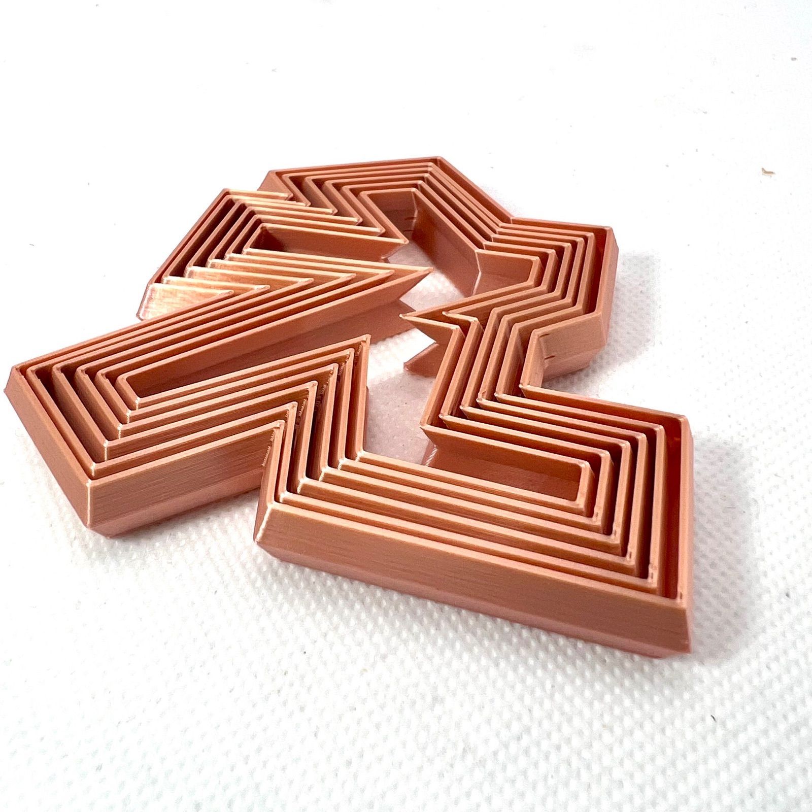 メルカリshops え 型手持ちぶさた解消グッズ フィジェットリング