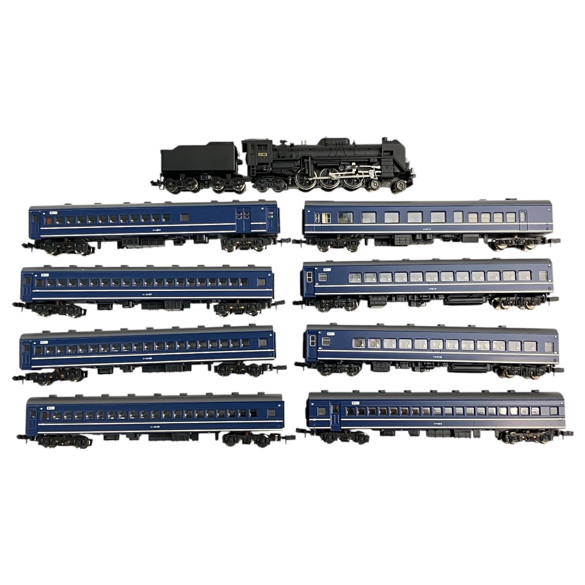 Nゲージ マイクロエース a-5250 C61蒸気機関車 はつかり 7両セット