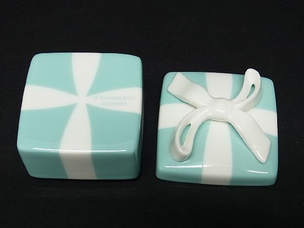 □新品□未使用□ TIFFANY＆Co. ティファニー ミニブルーボウボックス