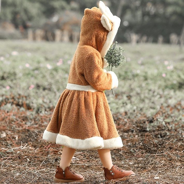 クリスマス トナカイ コスプレ キッズ 子供 衣装 仮装 女の子 サンタ