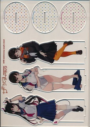 [NANIMOSHINAI][サキュバステードライフ 10周年アクリルスタンド3体セット][笹森トモエ][オリジナル]