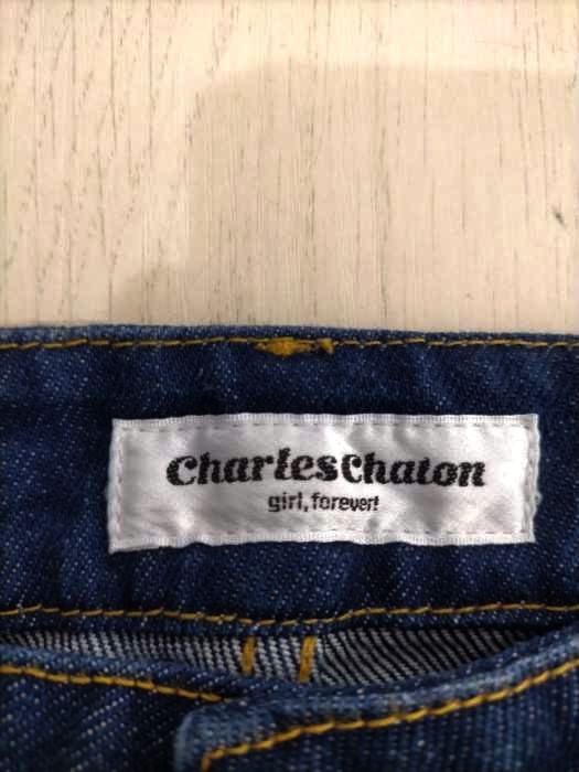 シャルル シャトン charles chaton ハイウエストフレアパンツ