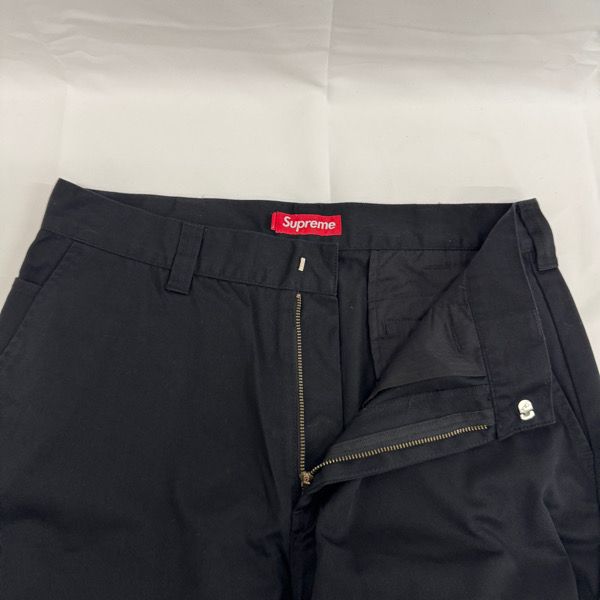 Supreme/シュプリーム【19SS】チノパンツ ワークパンツ/ブラック/32