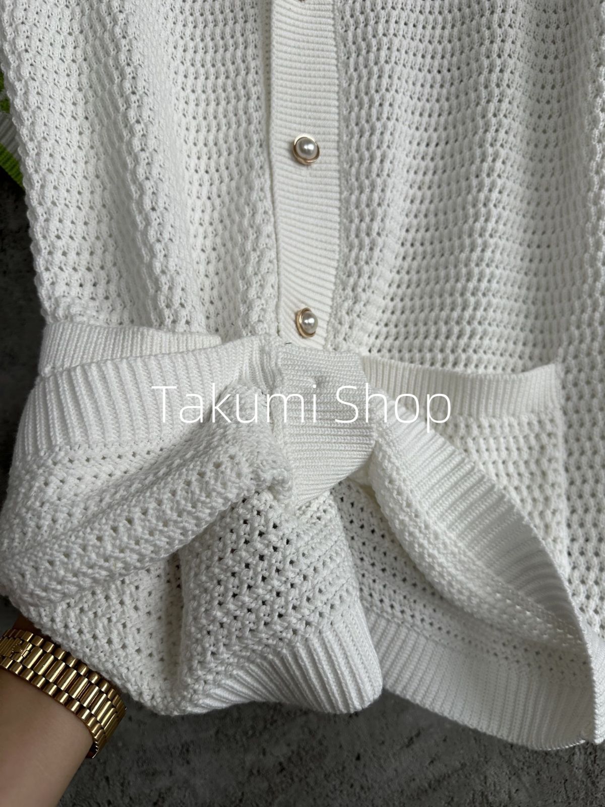 カサブランカ ストライプシャツ