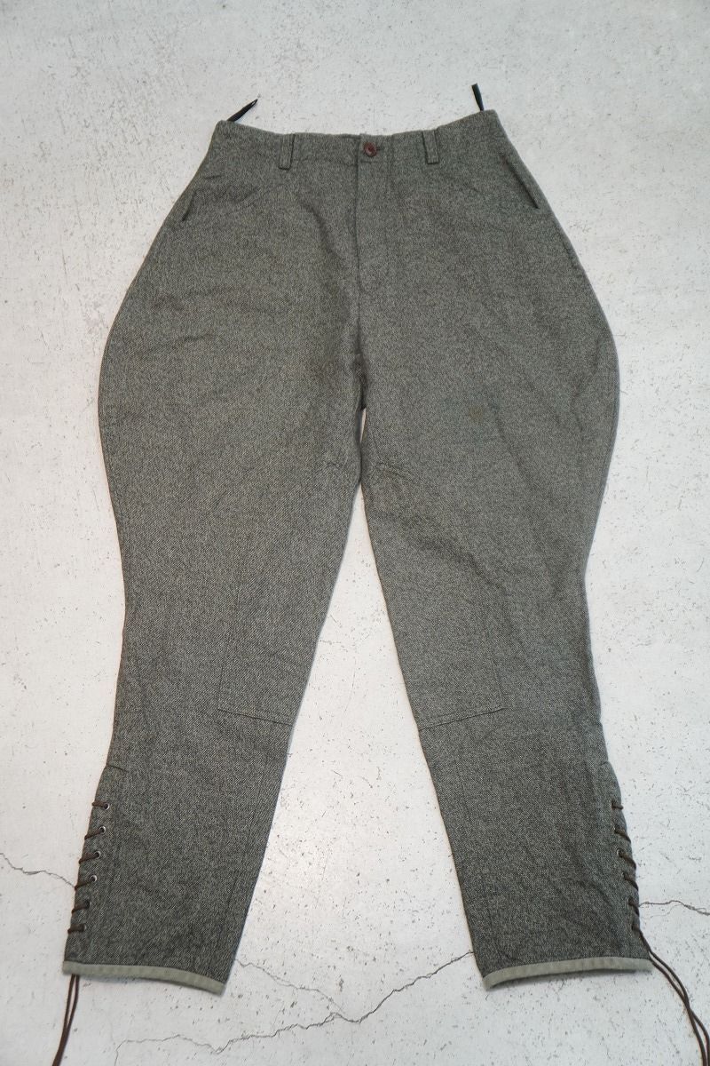 名作 RALPH LAUREN country ラルフローレン カントリー ジョッパーズ パンツ ボトムス デザイン スリット C-TK-6427 灰 サイズ 9 1014P 4