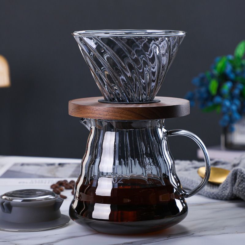 新入荷 コーヒードリッパーセット コーヒーサーバー コーヒードリップ器具 コーヒードリッパー ２～４人分 500ml