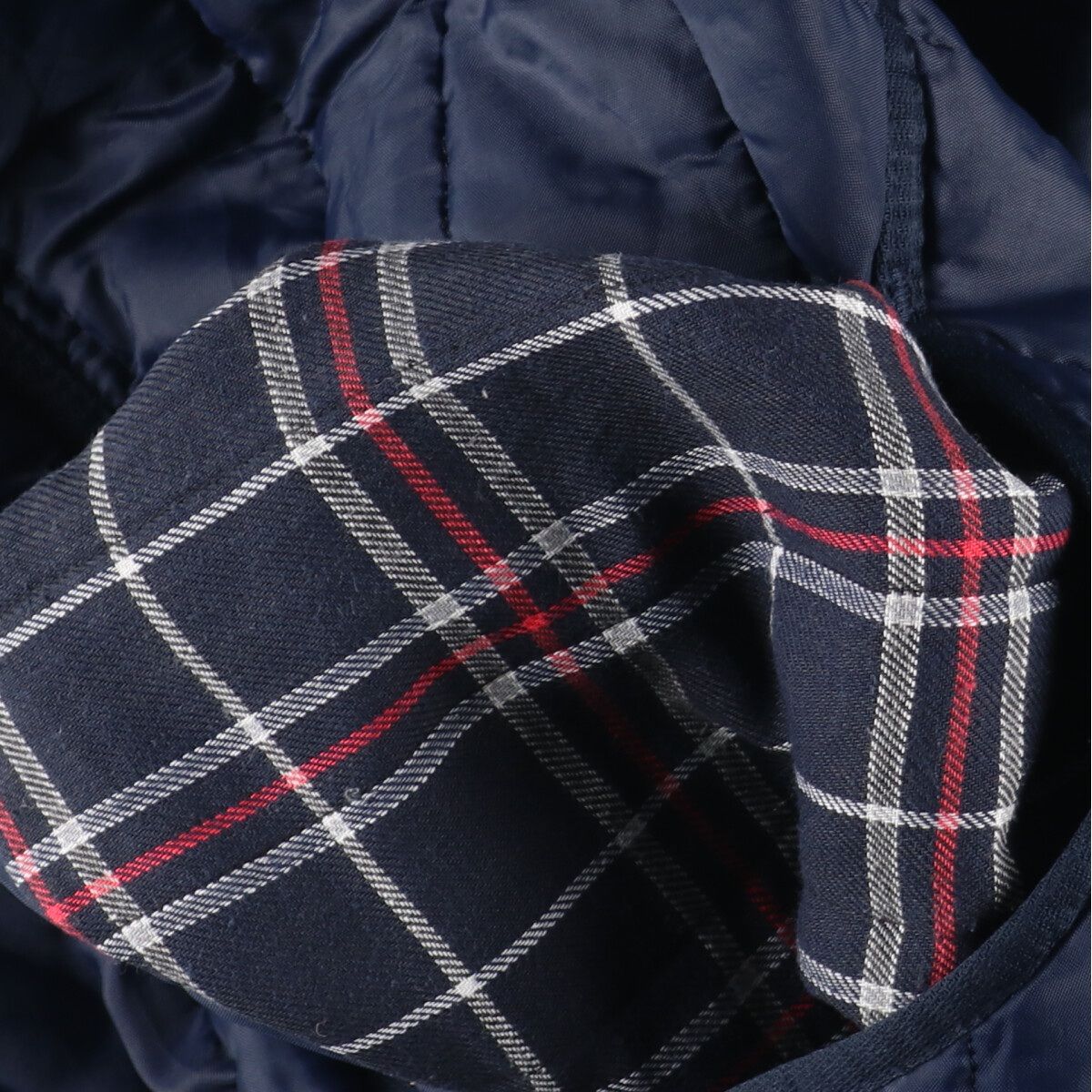 古着 80~90年代 バブアー Barbour 旧3ワラント キルティングベスト
