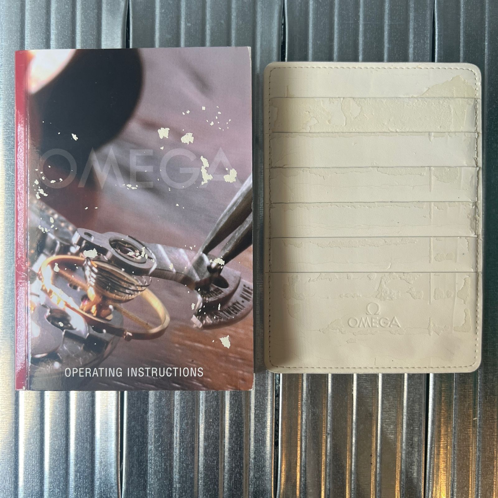 オメガ OMEGA 空箱 時計ケース 2個セット BOX 取扱説明書 カードケース付